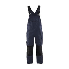 D124 Dungarees ar elastīgu tumši tumši/melnu