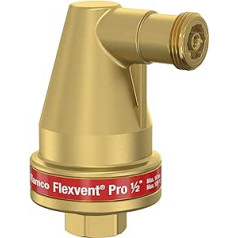 Flamco Flexvent Pro 28519 Air Separator for Heating and Cooling Systems Rp1/2 Inch