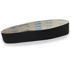 28 Stück 1500 x 50 mm Schleifband for Polieren von Metall und Edelstahl, weiches Tuch, Körnung P60–1000, Siliziumkarbid-Schleifband (Size : 28PCS 80 Grit)