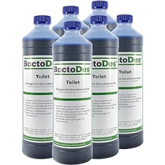 BactoDes - Toilet sanitary liquid for camping toilet, odour neutraliser, decomposes faeces, sanitary cleaner for chemical toilets
