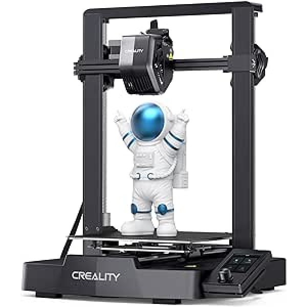 Creality Ender 3 V3 SE 3D printeris, 250 mm/s ātrāks drukas ātrums, automātiska izlīdzināšana, divu Z ass FDM 3D printera drukas izmērs, 8,66 x 8,66 x 9,84 collas