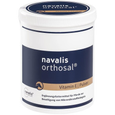 navalis orthosal E vitamīns | 750 g | Papildbarība zirgiem ar E vitamīna deficītu | Var palīdzēt atbalstīt vielmaiņu