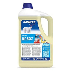 Bio Bact Drain Cleaner for Treating and Degreasing Drains, Pipes and Sections - 5kg