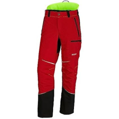 KOX Schnittschutzhose Mistral 3.0 Rot/Gelb