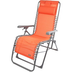 AKTIVE 61080 Saliekams pludmales krēsls, oranžs
