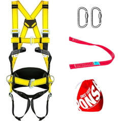 Eco8 Complete: Seat Belt, 2 Anchor Points (2 Anchor Points) + Maintenance Belt, 2 Snap Hooks, 2 Snap Hooks 031290001 01