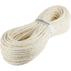 Sisal Rope 10mm 100m 4-strand twisted Grade 