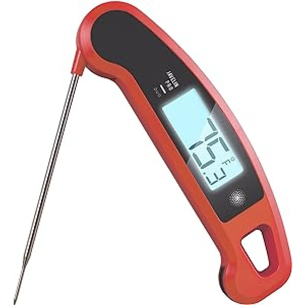 Lavatools Javelin Pro Duo Professionelles digitales Fleischthermometer für Küche, Lebensmittelkochen, Grill, BBQ, Smoker, Süßigkeiten, Heimbrauen, Kaffee und Öl