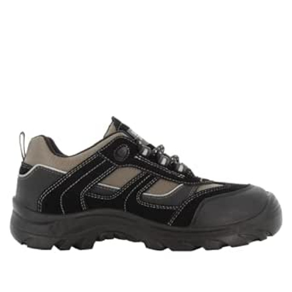 SAFETY JOGGER - Jumper - S3 safety shoes for men and women, adult work shoes, non-slip with plastic toe cap and midsole, metal-free, black grey, EU 43