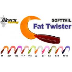 Silikona māneklis AKARA SOFTTAIL Eatable «Fat Twister»