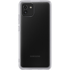 Samsung Korpusa vāciņš priekš Galaxy A03 Soft Clear Cover, caurspīdīgs