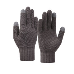 Зимние сенсорные перчатки для телефона, 22х11см, унисекс, серые