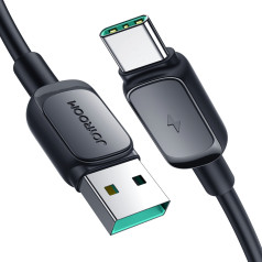 Кабель USB - USB-C 3А 1,2м черный