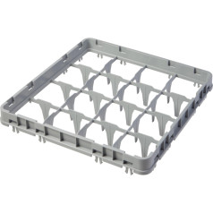 Full Drop E1 stikla virsma CAMBRO grozam 50x50cm 16 nodalījumi - pelēks