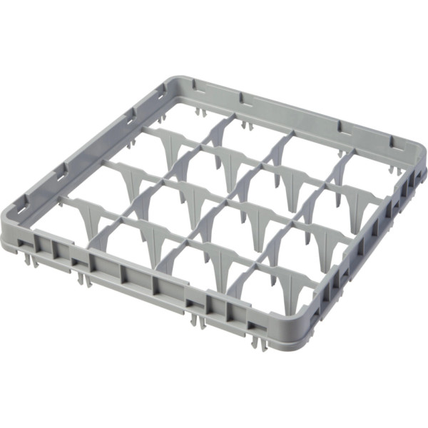 Full Drop E1 stikla virsma CAMBRO grozam 50x50cm 16 nodalījumi - pelēks