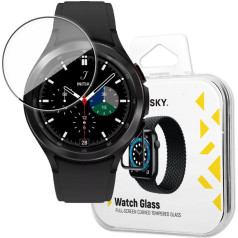 Hibrīds aizsargstikls Samsung Galaxy Watch 4/5 44mm melns