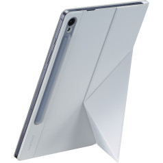 Samsung Korpuss ar pārloku un Samsung Galaxy Tab S9 Smart Book Cover statīvu, balts