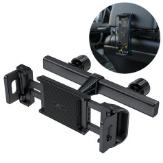 Acefast Автомобильный держатель на подголовник для телефона и планшета шириной 135-230 мм, черный