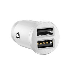 Baseus Grain Auto Lādētājs  2x USB /  5V / 3.1A