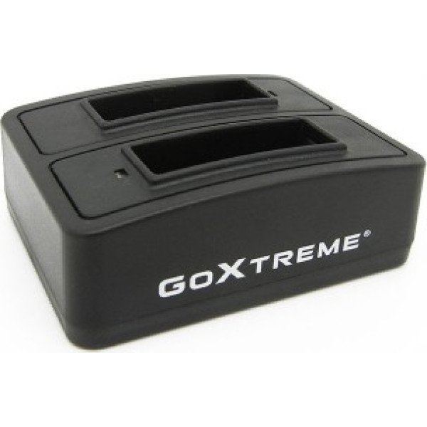 GoXtreme Dual charger f. batt R-WiFi,Enduro,Disc,Pio 01491