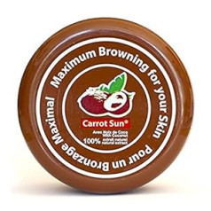 Carrot Sun Carrot-Sun ® Coconut Tanning Accelerator iedeguma krēms ar kokosriekstu eļļu un L-tirozīnu dziļam zeltainam un ātram iedegumam! 350 ml