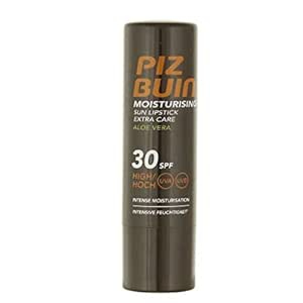 Piz Buin 5 x Piz Buin mitrinoša saules lūpu krāsa Extra Care Aloe Vera SPF30 4,9 g