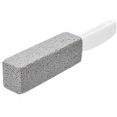 Woiwo 1 x Toilet Cleaning Brush with Pumice Stone Removing Stains and Yellow Dirt Brushes Bathroom Pumice Stone Sink Cleaning Stick