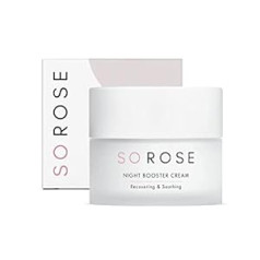 Sorose Night Booster Cream līdzsvarojošs un nostiprinošs nakts krēms ar fosfolipīdiem, hialuronskābi un augu fermentiem