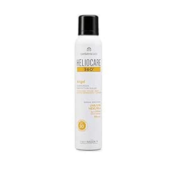 Heliocare 360° Heliocare 360 Airgel SPF50+ 60 ml | Mousse sauļošanās krēms sejai un kaklam | UVA UVB redzamās gaismas infrasarkanais-A aizsardzība pret novecošanos saules staros | Piemērots visiem ādas tipiem | Matēta apdare | Uzlādēts ar