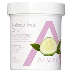 ‎Almay Almay Gentle Eye Makeup Remover Pads bez eļļas — 80 spilventiņi no Almay Cosmetics