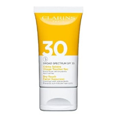 Clarins - Crema Solare Viso Dry Touch UVB / UVA 30, 3 x 50 ml