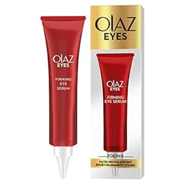 Olay Eyes nostiprinošs acu serums pret grumbām un nokarenu ādu 15 ml