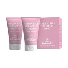 ‎Doctor Eckstein Doctor Eckstein Hydra Silk Kurmeric Duo kopšanas komplekts ar mini izmēriem, 2 x 20 ml, zema mitruma un nogurušai ādai, dāvanu komplekts, ceļojuma izmērs