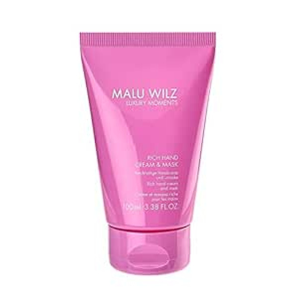 Malu Wilz Luxury Moments bagātīgs roku krēms un maska 100 ml I 2-in-1 maska un roku krēms ļoti sausām rokām ar šī sviestu un vīnogu kauliņu eļļu un daudz ko citu ar labu aromātu