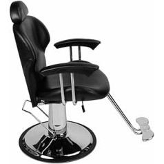 Medeo Krēsla kungs Barber Krēsls 205162 Melns