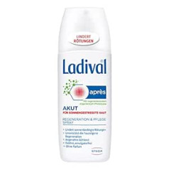 Ladival Acute Soothing Spray - Atvēsinošs pēcsauļošanās aerosols ādas atjaunošanai pēc uzturēšanās saulē - 150 ml