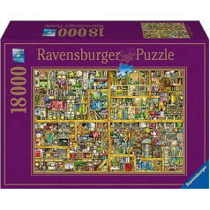 Ravensburger Puzzle 17825 Maģiskais grāmatu plaukts XXL 18 000 Puzle pieaugušajiem un bērniem no 14 gadu vecuma XXL puzle