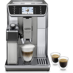 De'Longhi De'Longhi Delonghi ECAM650.55.MS pilnībā automātisks kafijas automāts ar LatteCrema piena sistēmu, sudrabs