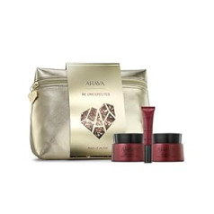 AHAVA Holiday Sets | Apple of the Eye - Anti-Ageing Gift Set with Overnight Deep Wrinkle Mask (50 ml), Eye Cream (15 ml) and Advanced Deep Wrinkle Cream Moisturiser (50 ml)