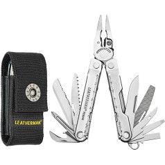 LEATHERMAN armatūras kompaktais daudzfunkciju rīks ar 17 svarīgiem instrumentiem