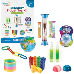 Mācību resursi Stresa mazināšanas sensoro rotaļlietu komplekts bērniem ar trauksmi mazinošām rotaļlietām un rotaļlietām Discovery Bottle Mini Glow Sticks Playfoam ķēdes saites Stresa mazināšana