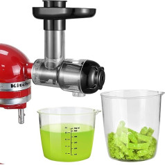 Gdrtwwh Juicer Attachment for KitchenAid Stand Blender, Slow Juicer Citrus Juicer Accessories, Chew Juicer Attachment Vegetables and Fruit