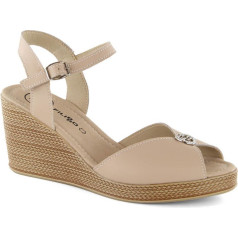 Ādas sandales W PAW526A beige / 37