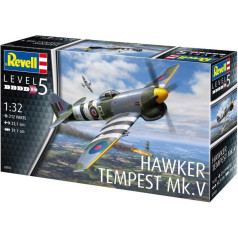 Plastmasas modelis hawker tempest mk.v