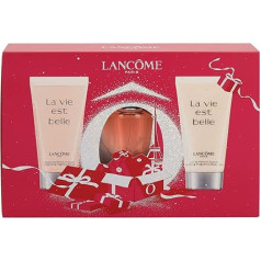 Lancome La vie est belle smaržu komplekts (La vie est belle parfimērijas ūdens, 30 ml + La vie est belle ķermeņa losjons, 50 ml + La vie est belle dušas želeja, 50 ml), 130 ml