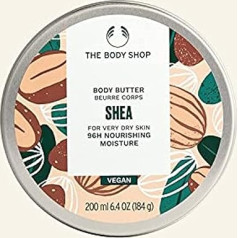 The Body Shop Shea ķermeņa sviests Unisex Shea ķermeņa sviests 200 ml Iepakojums 1 x 200 ml