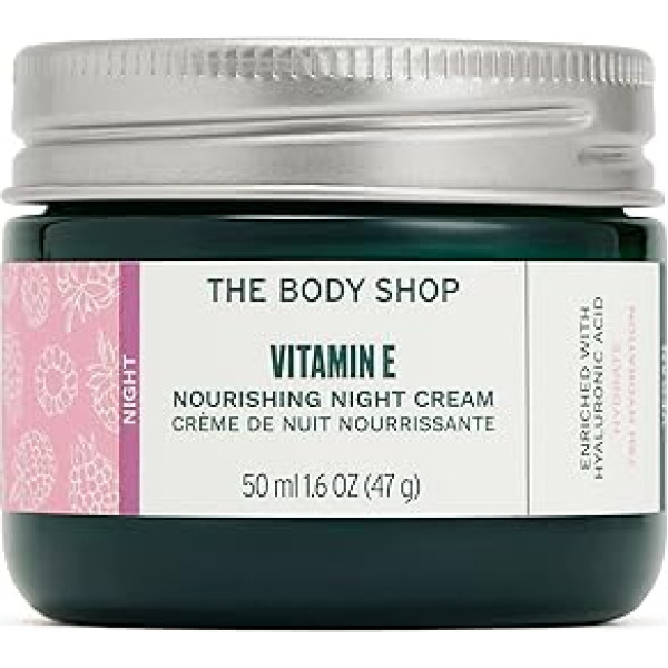 The Body Shop E vitamīna barojošs nakts krēms 72H