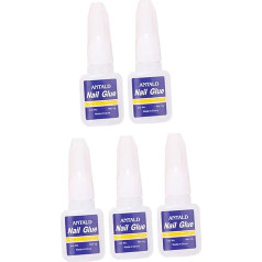 Minkissy Nail Polish Nail Tip Glue Manicure Art Glue Nail Glue Applying Hotfix Tool Nail Glue Made of Crystal Press On Nails Glue Tool Liquid False Nail Glue