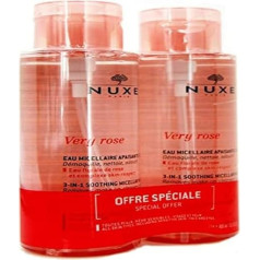 Nuxe Very Rose Nomierinošs micelārais ūdens 2 x 400 ml