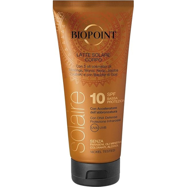 Biopoint Ķermeņa pieniņš, SPF 10 - 200 ml